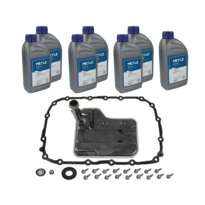 Abbildung von MEYLE 300 135 0314 Teilesatz, Ölwechsel Automatikgetriebe mit Zubehör Ölmenge für Standardölwechsel BMW: X3, 1 Schrägheck, 3 Coupe
