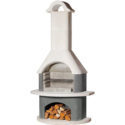 Abbildung von Buschbeck Grillkamin Athen, BxTxH: 110x65x210 cm