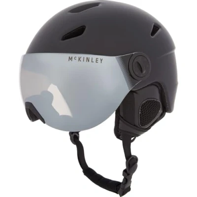 Abbildung von Intersport Unisex Erwachsene Pulse S2 Visor Hs 01 Ski Helm, Black, S