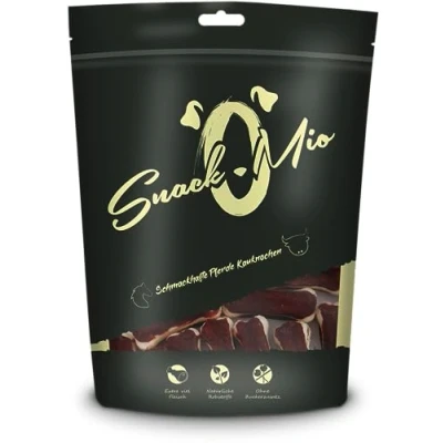 Abbildung von SnackOMio Premium Kausnack für Hunde Schmackhafte Pferde Kauknochen, 120g, (1 x 0,12kg)