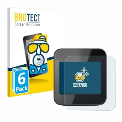Abbildung von BROTECT Entspiegelungs Schutzfolie für Cycplus GPS G1 (6 Stück) Matte Displayschutz Folie, Anti Reflex, Fingerprint