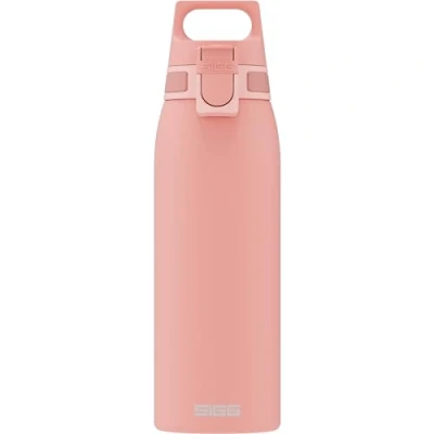 Abbildung von SIGG Edelstahl Trinkflasche Shield ONE Pink Für Kohlensäurehaltige Getränke Geeignet Auslaufsicher Federleicht BPA frei 1L