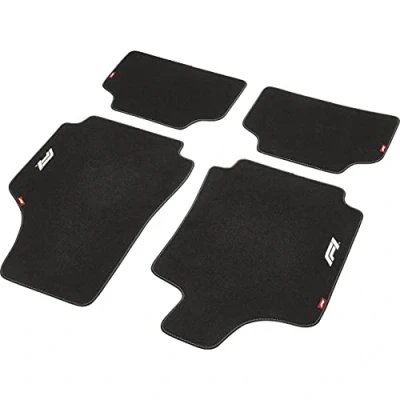 Abbildung von Formula 1 10859 Fußmattensatz Textil vorne und hinten 4 schwarz Universelle passform