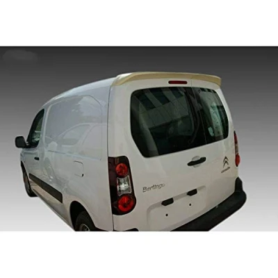 Abbildung von AUTO STYLE Dachspoiler kompatibel mit Citroën Berlingo &amp; Peugeot Partner 2008 2018 (Modelle 2 Hecktüren) (PU)