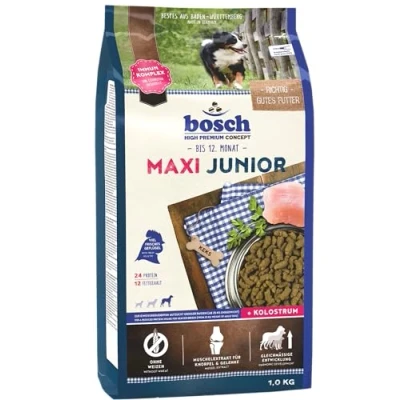 Abbildung von bosch HPC Maxi Junior Hundetrockenfutter zur Aufzucht großer Rassen (ab 25 kg Endgewicht) 1 x