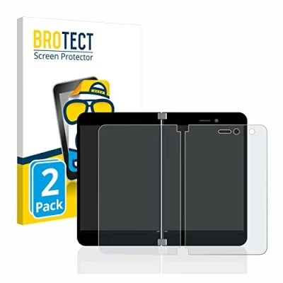 Abbildung von BROTECT Entspiegelungs Schutzfolie für Microsoft Surface Duo (2 Stück) Matte Displayschutz Folie, Anti Reflex, Fingerprint