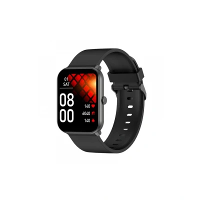 Abbildung von Smartwatch Bluetooth 5 Wasserdicht 1,69&quot; Sportmodi Schwarz