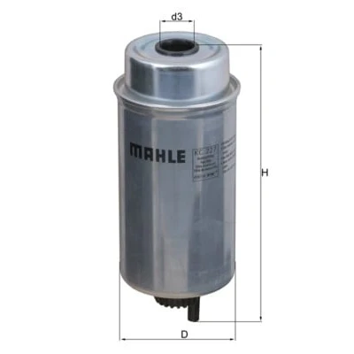 Abbildung von MAHLE ORIGINAL KC 227 Kraftstofffilter Anschraubfilter
