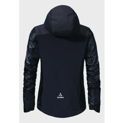 Abbildung von Schöffel Hybrid FLOW Trail Fahrradjacke, Damen, Größe: 44, Blau
