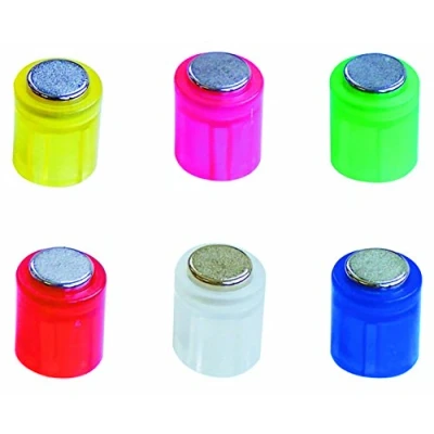 Abbildung von Laurel Power Zylinder Magnet, 14 x 19 mm, kristallfarben sortiert