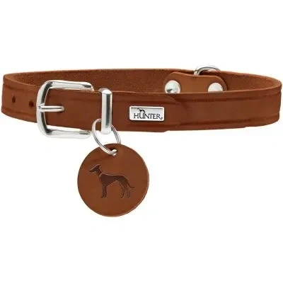 Abbildung von HUNTER Halsband Aalborg XS S (37), cognac 37