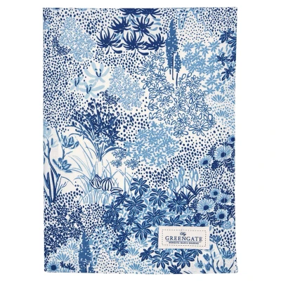 Abbildung von Greengate Kristel Geschirrtuch blue 70x50cm