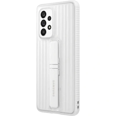Abbildung von Samsung PC Protective Standing Back Cover Weiß Galaxy A53