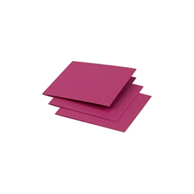 Abbildung von Clairefontaine 16126C Packung (mit 25 Doppelkarten Pollen, Gefaltet, 116 x mm) 210g, himbeer