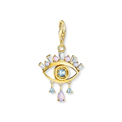 Abbildung von THOMAS SABO Kettenanhänger Charm Blaues Auge