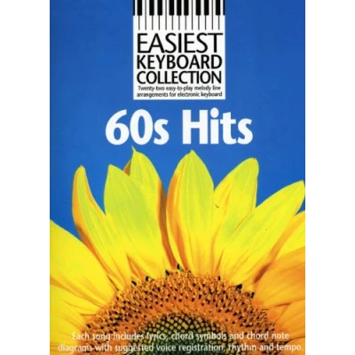Abbildung von Easiest Keyboard Collection: 60s Hits: Noten für Keyboard, Gesang, Gitarre