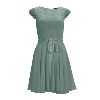 Abbildung von Swing Abend Cocktailkleid/festliches Kleid, Damen, Größe: 32, Turquoise