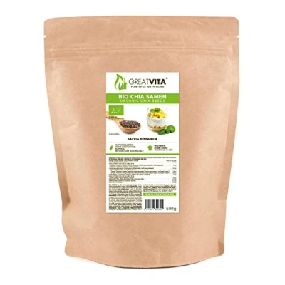 Abbildung von GreatVita Bio Chia Samen 500 g