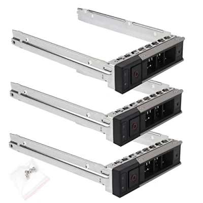 Abbildung von Heretom 3er Pack 3,5 Zoll Festplatten Caddy kompatibel für Dell PowerEdge Server der 14. Generation R440 R540 R640 R740 R740xd R6415 R7415 R7425 Hot Swap SAS SATA Halterungsfach X7K8W