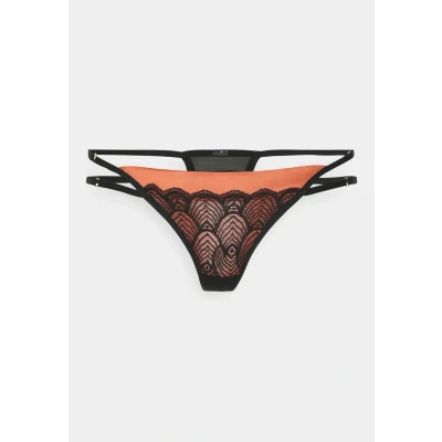 Abbildung von Lascana String, Damen, Größe: 32/34, Black/copper