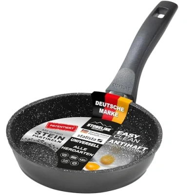 Abbildung von STONELINE Bratpfanne, Aluminium (1 tlg), mit echten Steinpartikeln, induktionsgeeignet, Designed in Germany