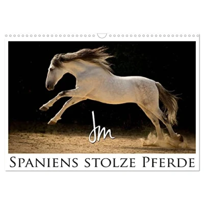 Abbildung von Spaniens stolze Pferde (Wandkalender 2025 DIN A3 quer), CALVENDO Monatskalender