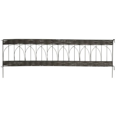 Abbildung von Windhager Beetumrandung &quot;PVC Rattan&quot;, Beeteinfassung
