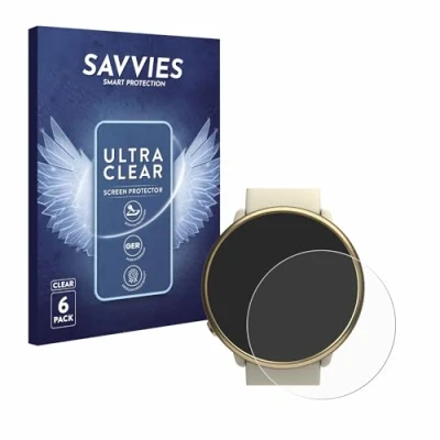Abbildung von Savvies 6 Stück Schutzfolie für Polar Ignite 2 Displayschutz Folie Ultra Transparent