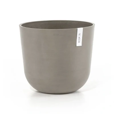 Abbildung von Ecopots Oslo 35 cm taupe Pflanzer/Blumentopf