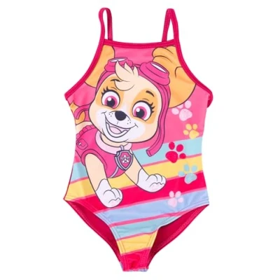 Abbildung von Paw Patrol SKYE Badeanzug für Kinder, Größe: 98/104, Pink