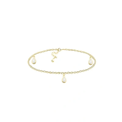 Abbildung von Sofia Milani Fußkettchen, Damen, Größe: One Size, Gold coloured