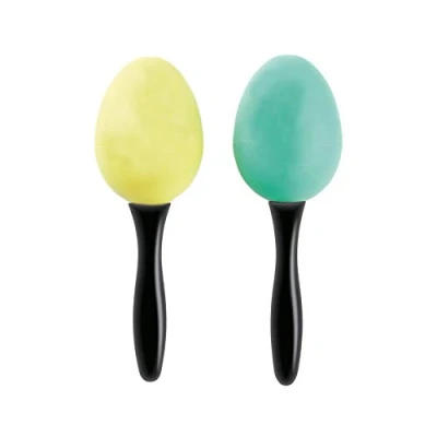 Abbildung von Betzold Musik Schütteleiermaracas mit Griffen Shaker Rassel Rhytmik Instrument