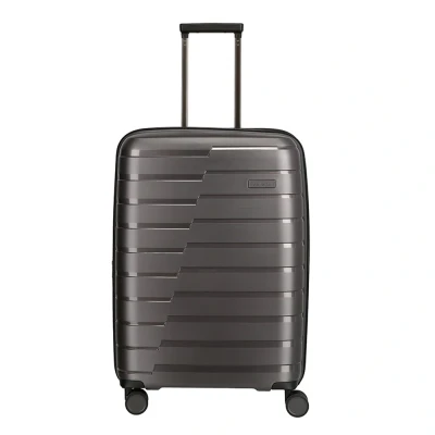 Abbildung von Travelite Air Base Hartschalenkoffer 4w Trolley M Anthrazit 4 Rollen Koffer Hartschale Hartschalen TSA Zahlenschloss mittelgroß