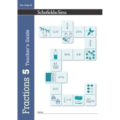 Abbildung von Fractions, Decimals and Percentages Book 5 Teacher&#039;s Guide (Year 5, Ages 9 10)