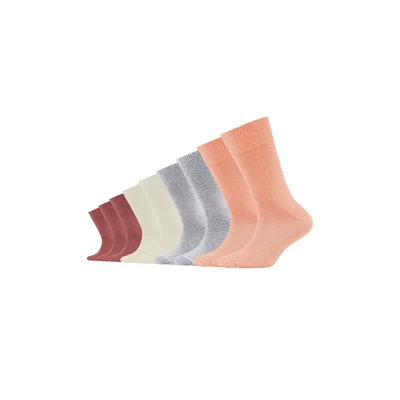 Abbildung von s.Oliver Online Junior Essential 9 PACK Socken für Kinder, Größe: 31 34, Peach nectar