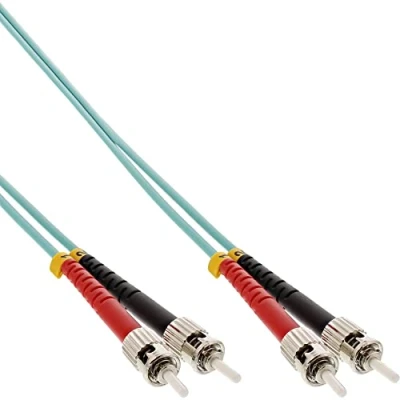 Abbildung von InLine 81501O LWL Duplex Kabel, ST/ST, 50/125µm, OM3, 1m