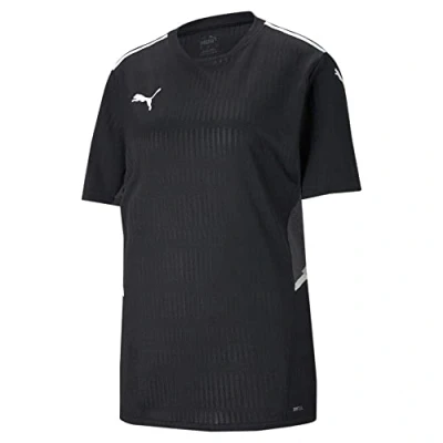 Abbildung von Puma Fussball Teamsport Textil Teamcup Tshirt print für Kinder, Größe: 164, Black