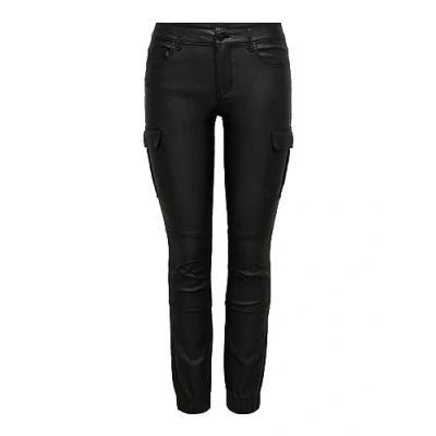 Abbildung von ONLY Damen Onlmissouri Reg Ank Coated Pnt, Schwarz, L/32