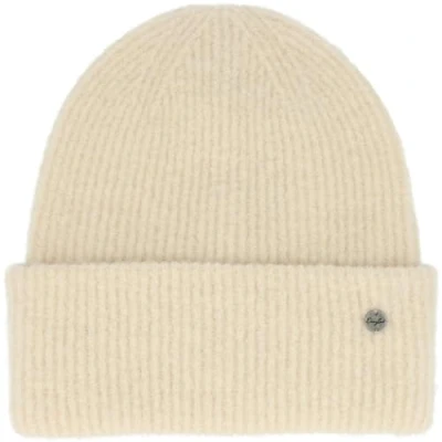 Abbildung von Eisglut Strickmütze Mit Umschlag Toffyl Alpaka Designed In Germany, Beige, Einheitsgröße EU