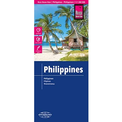 Abbildung von Reise Know How Landkarte Philippinen / Philippines (1:1.200.000): reiß und wasserfest (world mapping project)