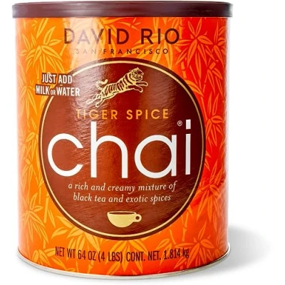 Abbildung von David Rio Chai Tiger Spice aus San Francisco, Pappwickeldose (1 x 1814 g)