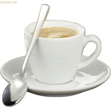 Abbildung von Esmeyer 12er Pack Espresso /Moccalöffel STOCKHOLM aus Edelstahl 18/10, poliert. Materialstärke 2.0 mm.