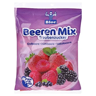 Abbildung von Bloc Traubenzucker Beeren Mischung Beutel