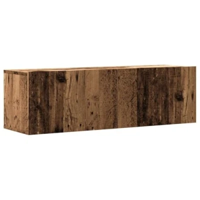 Abbildung von vidaXL TV Wandschrank Altholz Optik 100x30x30 cm Holzwerkstoff