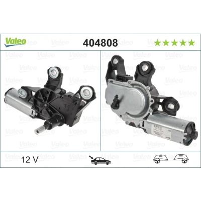 Abbildung von VALEO ORIGINAL PART 404808 Scheibenwischermotor 12 Hinterachse links für Linkslenker VOLKSWAGEN: Multivan 5 (7HM, Transporter Bus