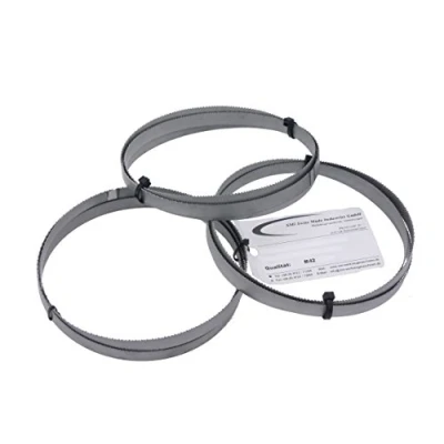 Abbildung von SMI 3er SET Sägeband Bi Metall M42 Abmessung 1140 x 13 0,65 mm 10/14 ZpZ für Güde MBS 105 V, Scheppach 1200, Parkside PMB 1100 B2, Einhell TE MB 18/127 Sägeblatt Bandsägeblatt