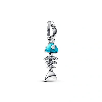 Abbildung von Pandora Damen Charm Silber/Türkis 793894C01