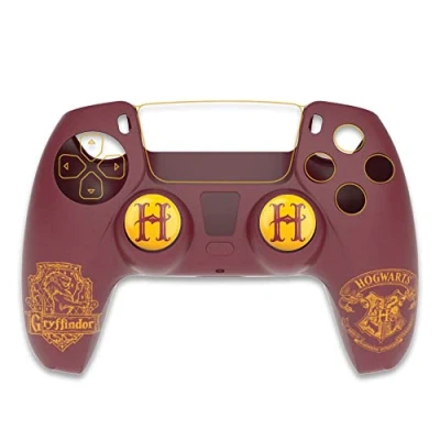Abbildung von Freaks and Geeks Wizarding World Harry Potter 150032b Silicon Grip for Playstation 5 Controller, Gryffindor, Red