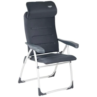 Abbildung von Crespo aa 215/82 air Elite KOMPAKT Camping Stuhl, anthrazit, 58 x 64 118 cm
