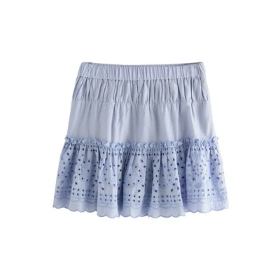 Abbildung von Next Regular FIT Alinienrock für Kinder, Größe: 110, Blue